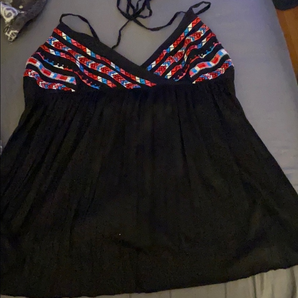 Tie back America Eagle Top